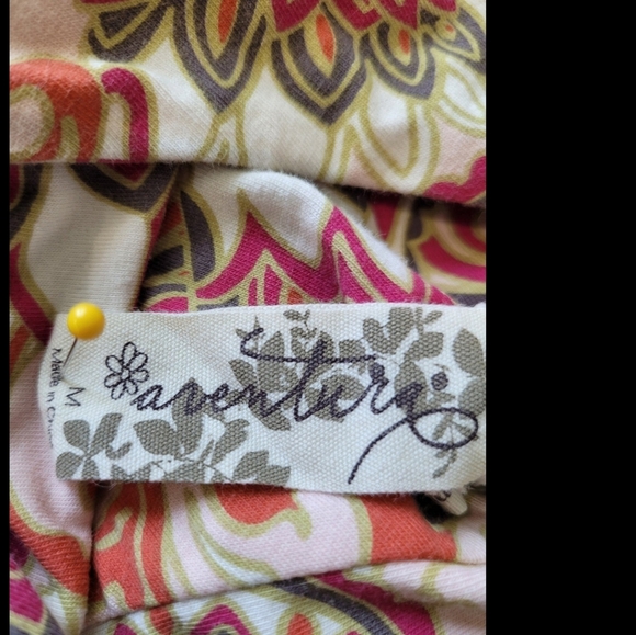 AVENTURA Organics knee length Organic Cotton Dress Size M - Picture 2 of 11